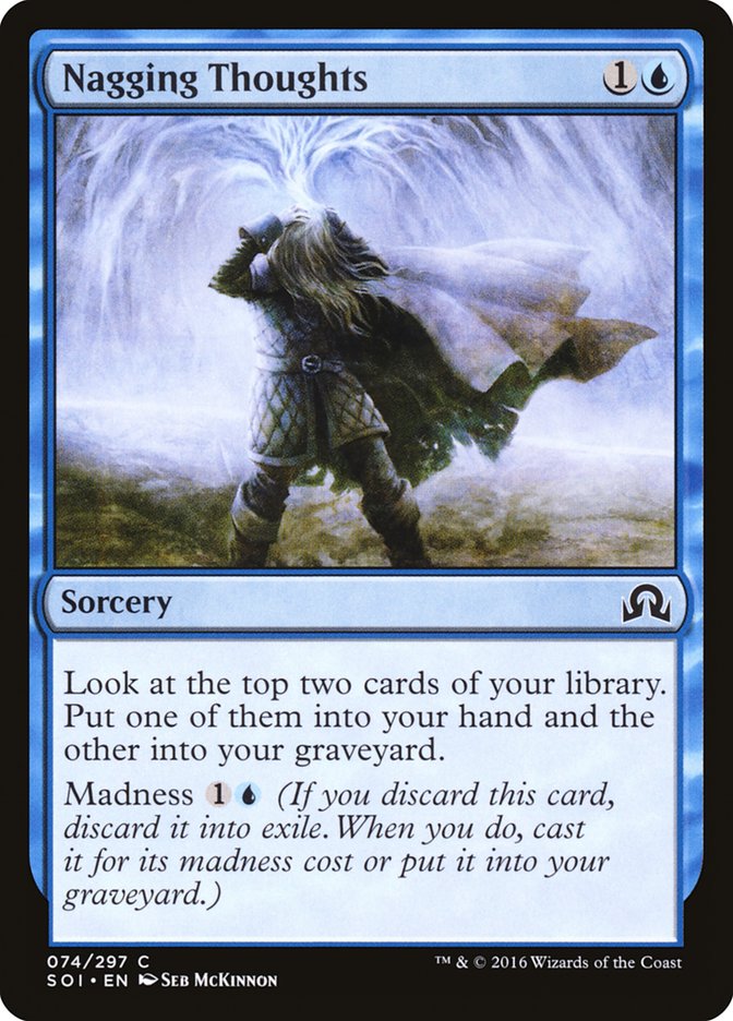 Nagging Thoughts [Shadows over Innistrad] - Magic: The Gathering - Card Brawlers | Quebec | Canada |