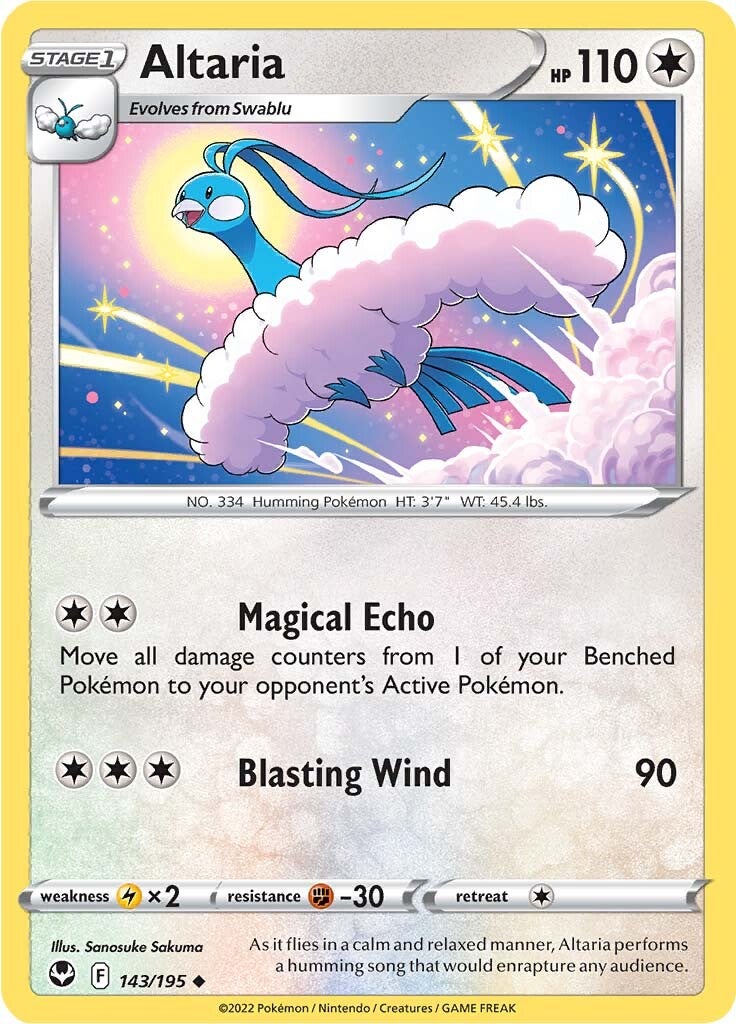 Altaria (143/195) [Sword & Shield: Silver Tempest] - Pokémon - Card Brawlers | Quebec | Canada |