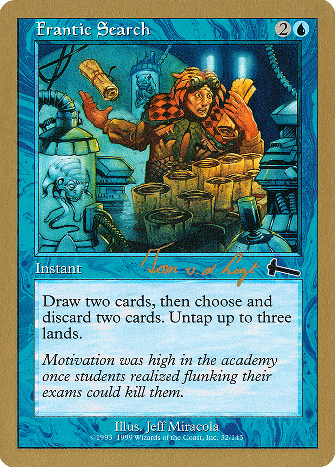 Frantic Search (Tom van de Logt) [World Championship Decks 2000] - Magic: The Gathering - Card Brawlers | Quebec | Canada |