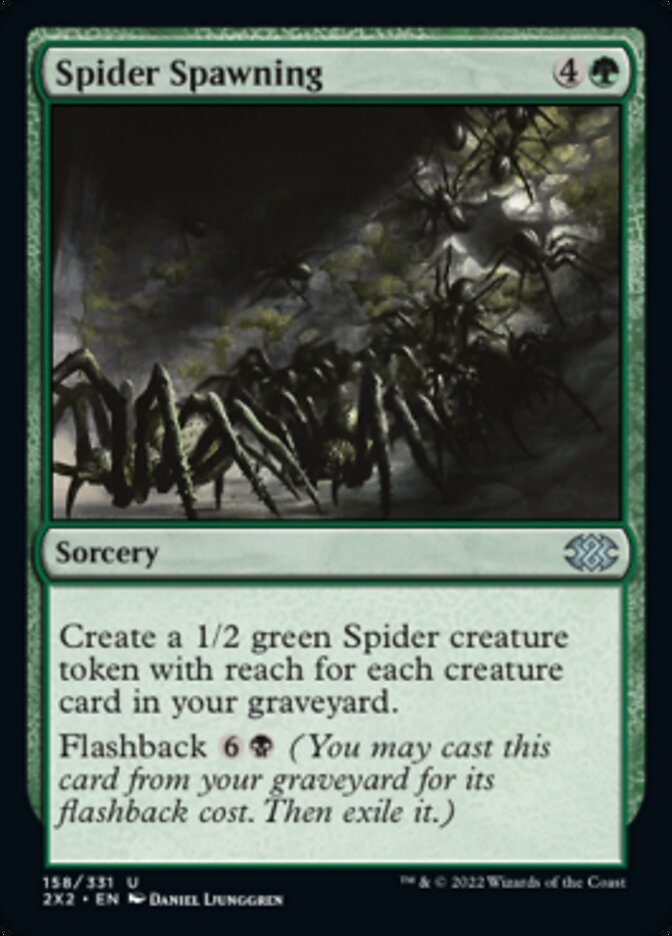 Spider Spawning [Double Masters 2022] - Magic: The Gathering - Card Brawlers | Quebec | Canada |