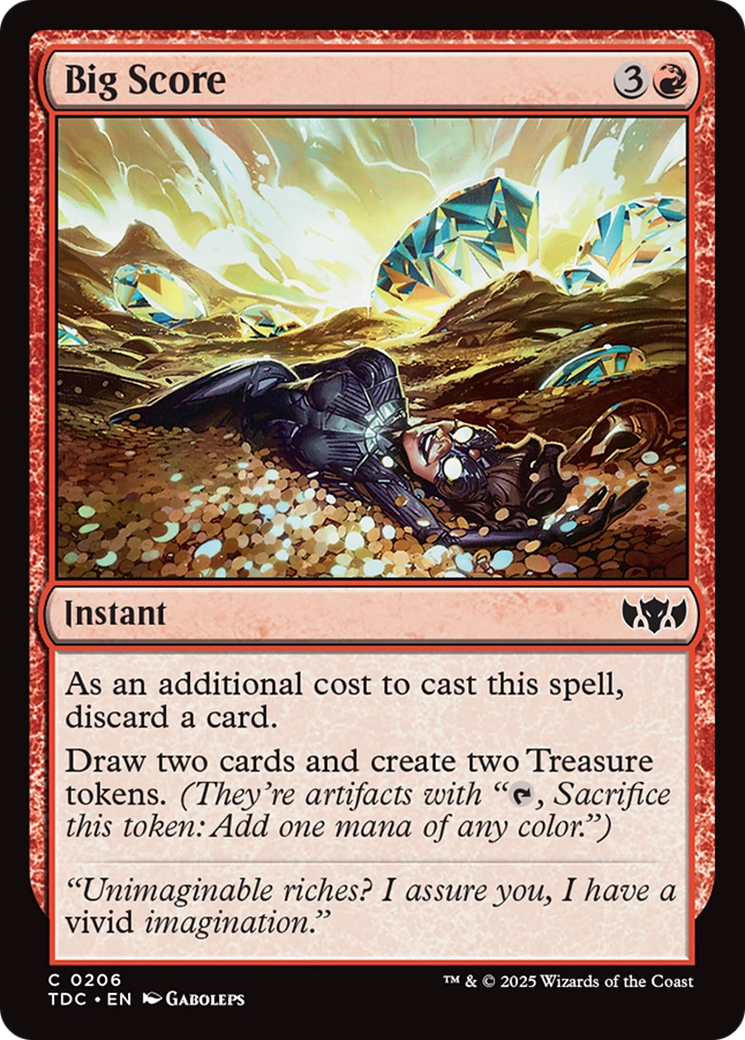 Big Score [Tarkir: Dragonstorm Commander] - Magic: The Gathering - Card Brawlers | Quebec | Canada |