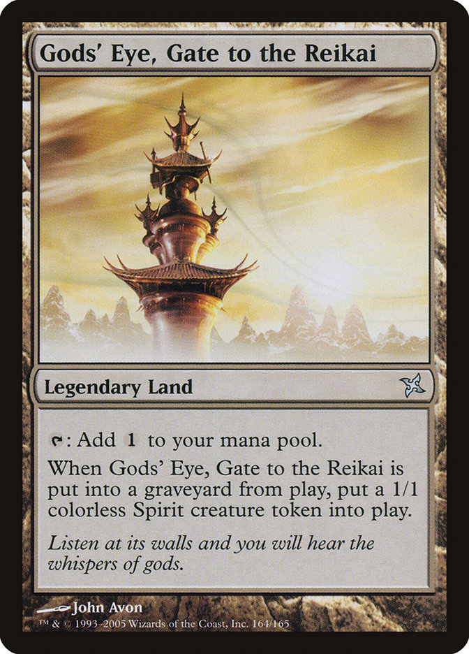 Gods' Eye, Gate to the Reikai [Betrayers of Kamigawa] - Magic: The Gathering - Card Brawlers | Quebec | Canada |
