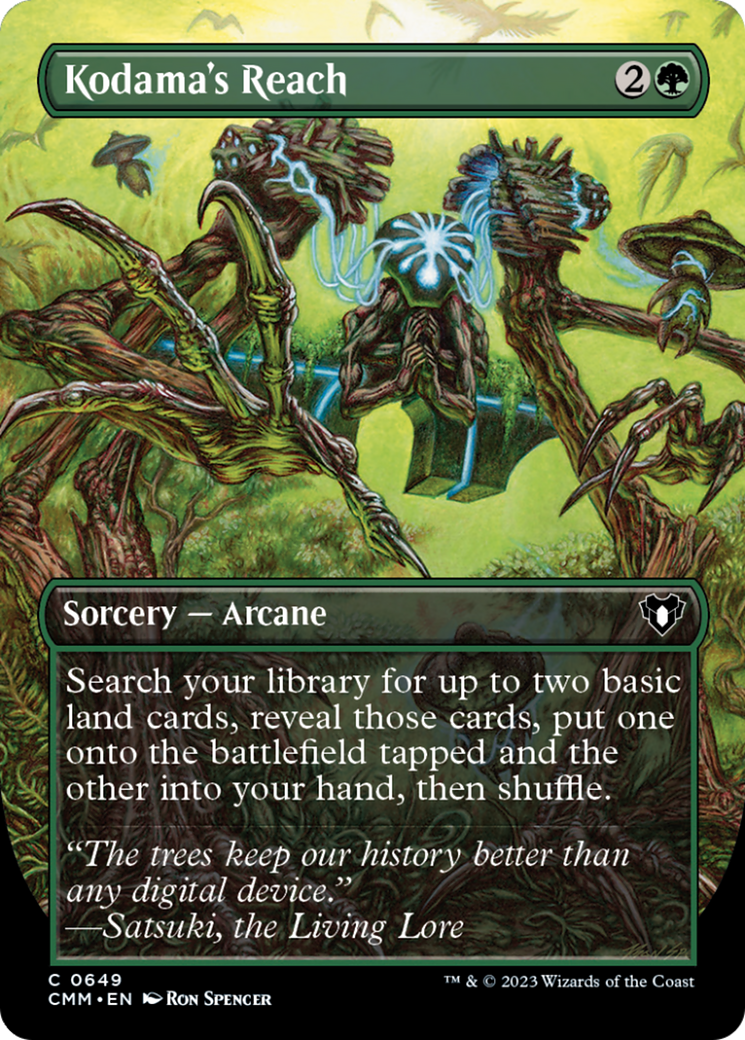 Kodama's Reach (Borderless Alternate Art) [Commander Masters] - Magic: The Gathering - Card Brawlers | Quebec | Canada |