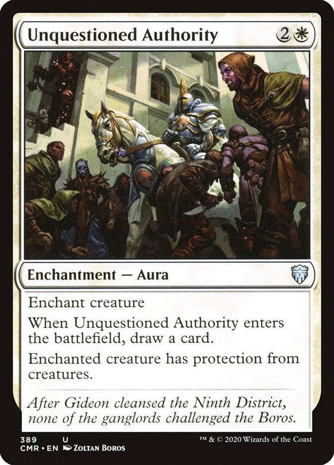 Unquestioned Authority [Commander Legends] - Magic: The Gathering - Card Brawlers | Quebec | Canada |