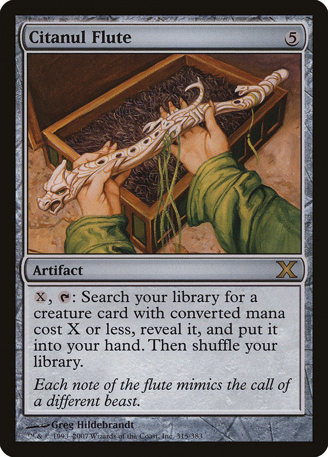 Citanul Flute [Tenth Edition] - Magic: The Gathering - Card Brawlers | Quebec | Canada |
