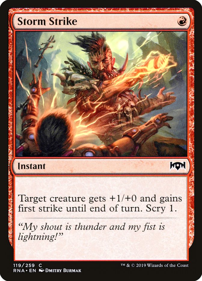 Storm Strike [Ravnica Allegiance] - Magic: The Gathering - Card Brawlers | Quebec | Canada |