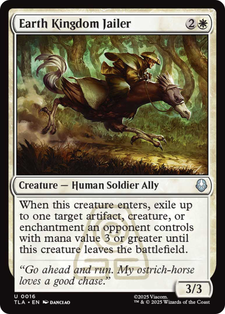 Earth Kingdom Jailer [Avatar: The Last Airbender] - Magic: The Gathering - Card Brawlers | Quebec | Canada |