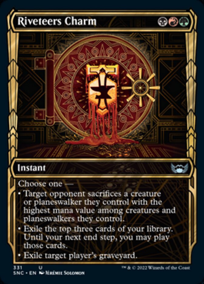 Riveteers Charm (Showcase Golden Age) [Streets of New Capenna] - Magic: The Gathering - Card Brawlers | Quebec | Canada |