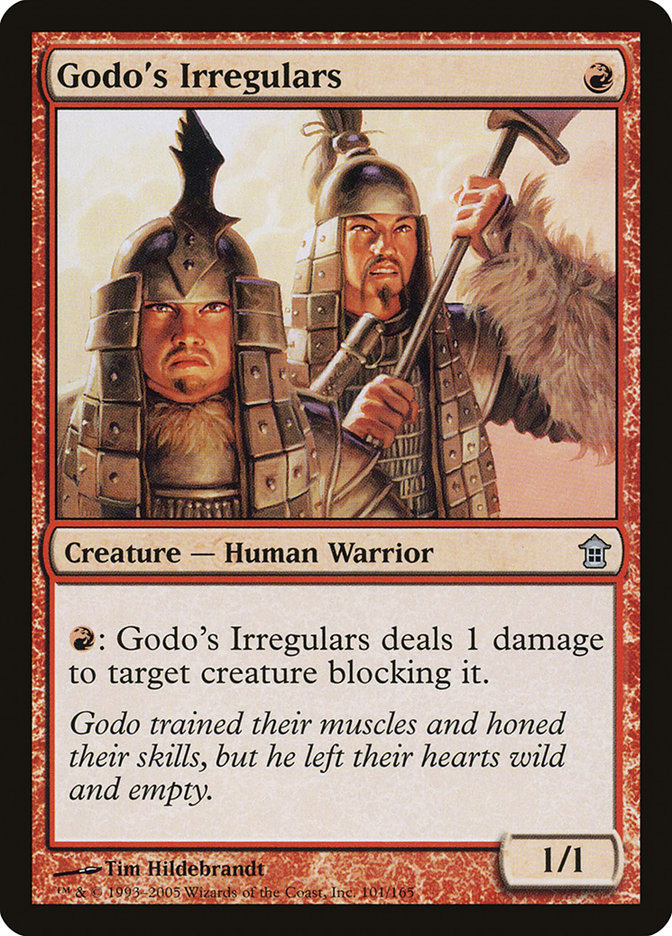 Godo's Irregulars [Saviors of Kamigawa] - Magic: The Gathering - Card Brawlers | Quebec | Canada |