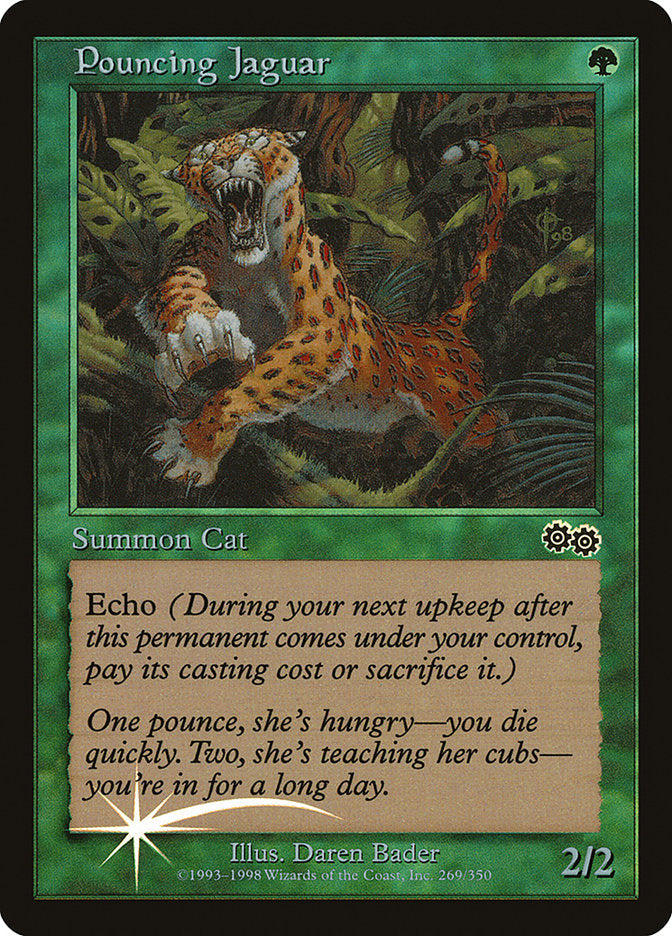 Pouncing Jaguar [Arena League 1999] - Magic: The Gathering - Card Brawlers | Quebec | Canada |