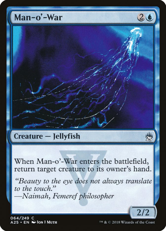 Man-o'-War [Masters 25] - Magic: The Gathering - Card Brawlers | Quebec | Canada |