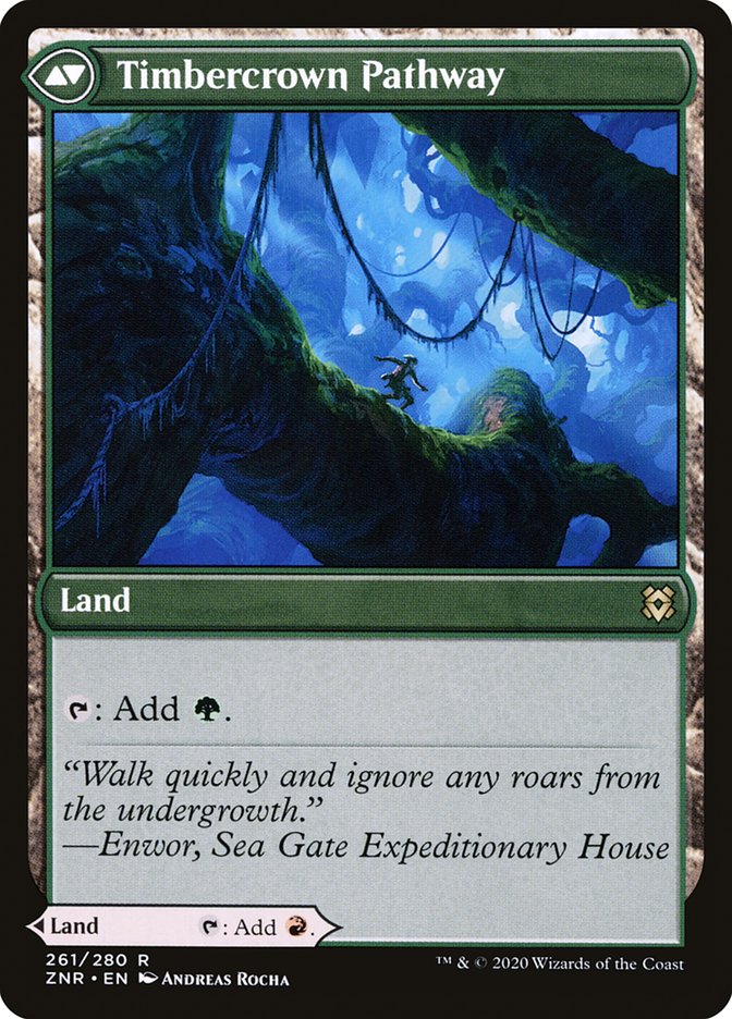 Cragcrown Pathway // Timbercrown Pathway [Zendikar Rising] - Magic: The Gathering - Card Brawlers | Quebec | Canada |