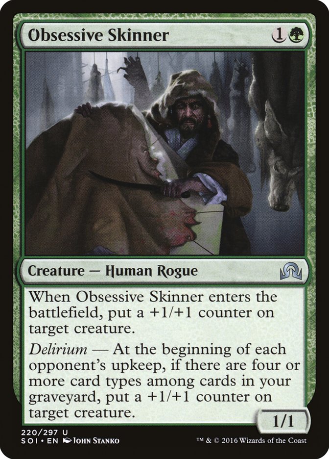 Obsessive Skinner [Shadows over Innistrad] - Magic: The Gathering - Card Brawlers | Quebec | Canada |