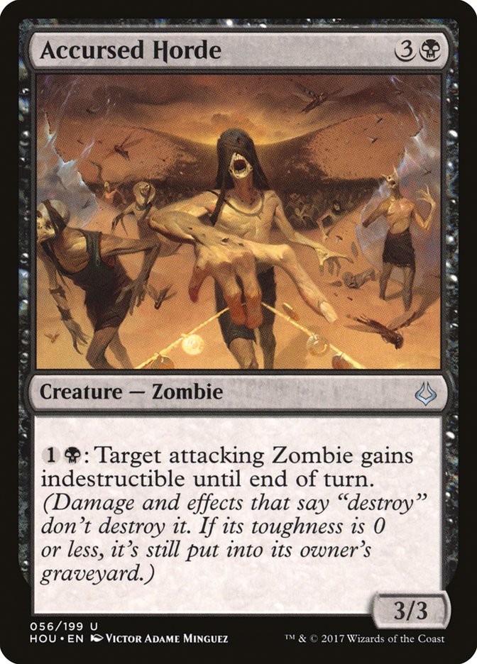 Accursed Horde [Hour of Devastation] - Magic: The Gathering - Card Brawlers | Quebec | Canada |