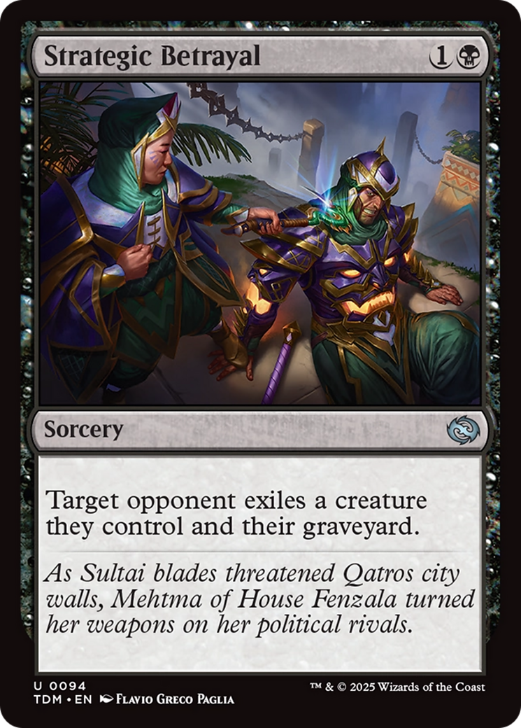 Strategic Betrayal [Tarkir: Dragonstorm] - Magic: The Gathering - Card Brawlers | Quebec | Canada |