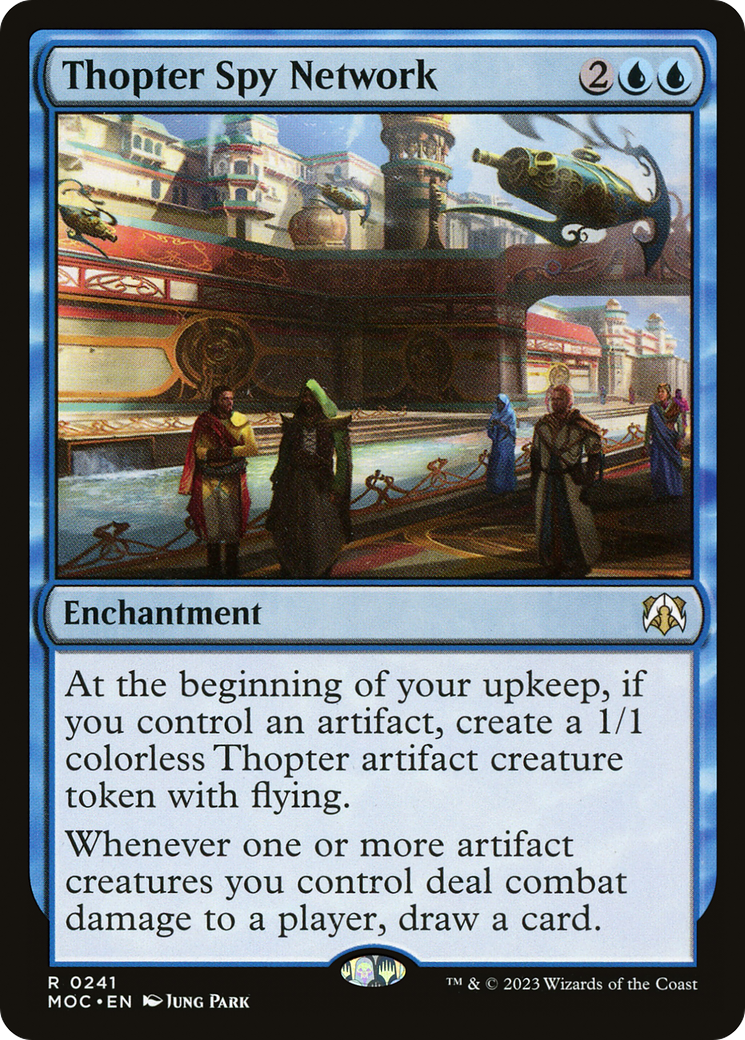 Thopter Spy Network [March of the Machine Commander] - Magic: The Gathering - Card Brawlers | Quebec | Canada |