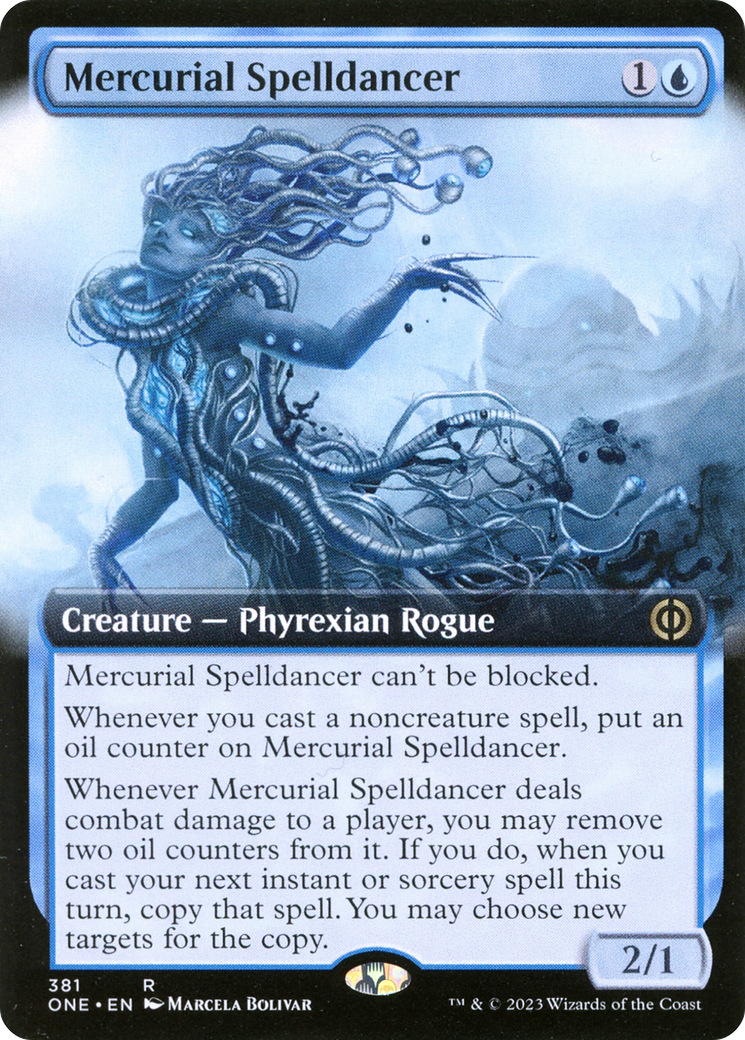 Mercurial Spelldancer (Extended Art) [Phyrexia: All Will Be One] - Magic: The Gathering - Card Brawlers | Quebec | Canada |