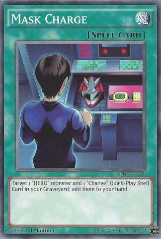 Mask Charge [SDHS-EN021] Common - Yu-Gi-Oh! - Card Brawlers | Quebec | Canada |