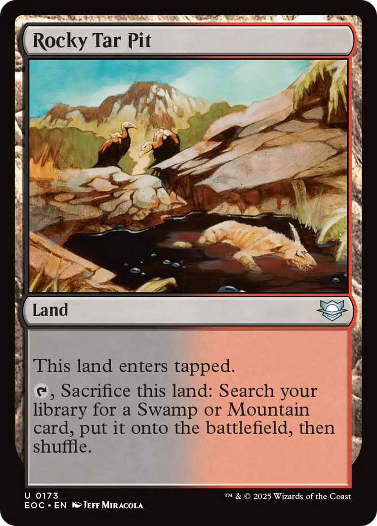 Rocky Tar Pit [Edge of Eternities Commander] - Magic: The Gathering - Card Brawlers | Quebec | Canada |