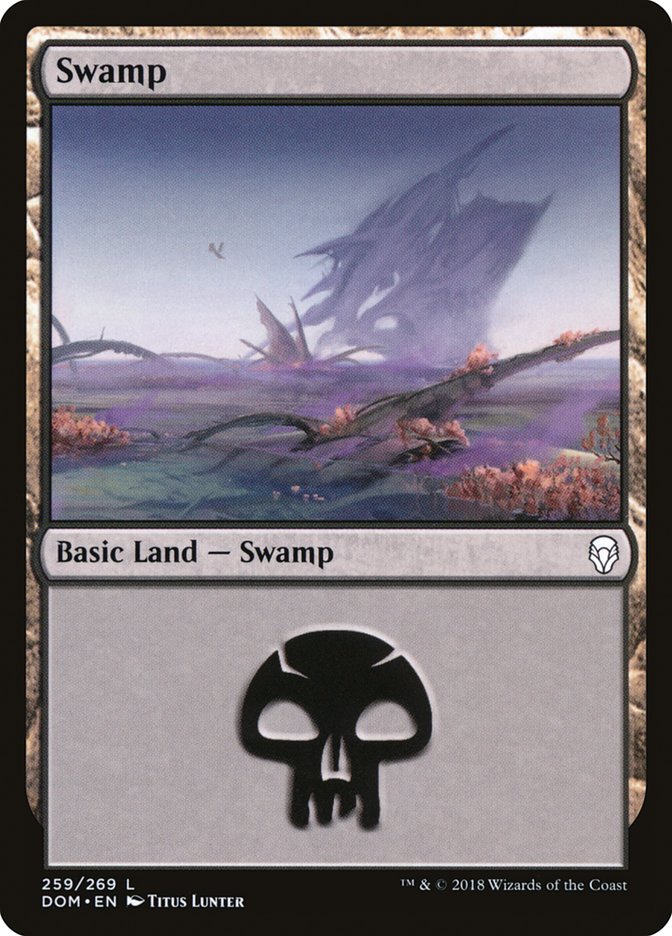 Swamp (259) [Dominaria] - Magic: The Gathering - Card Brawlers | Quebec | Canada |