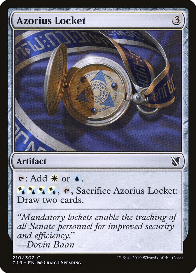 Azorius Locket [Commander 2019] - Magic: The Gathering - Card Brawlers | Quebec | Canada |