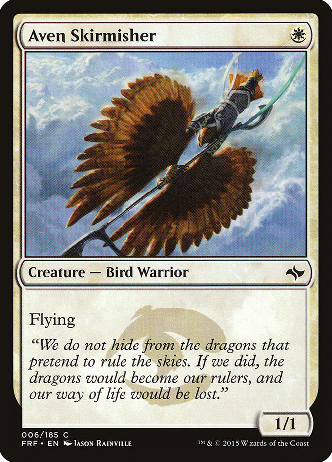 Aven Skirmisher [Fate Reforged] - Magic: The Gathering - Card Brawlers | Quebec | Canada |