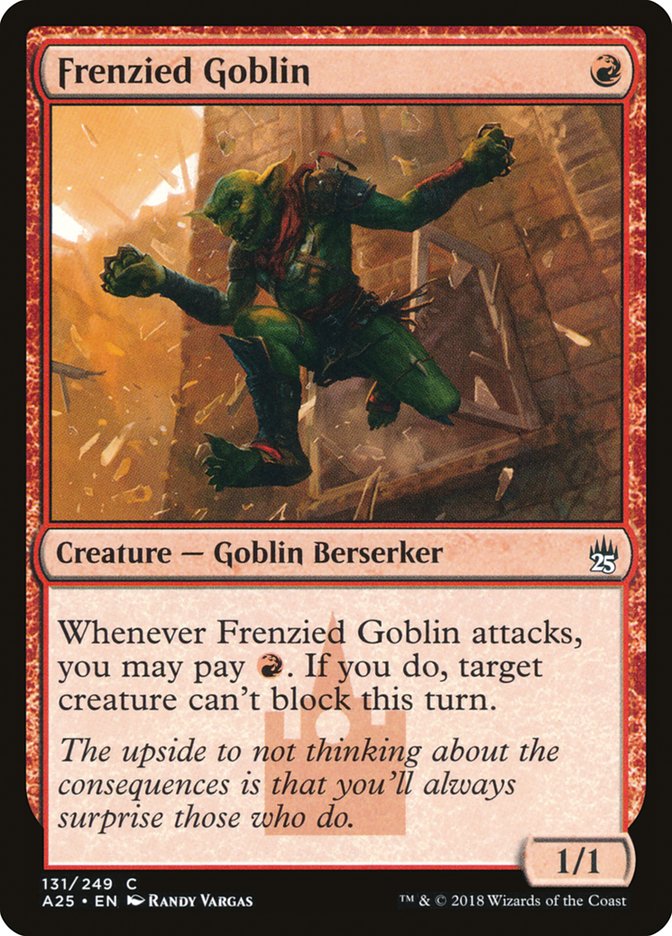 Frenzied Goblin [Masters 25] - Magic: The Gathering - Card Brawlers | Quebec | Canada |
