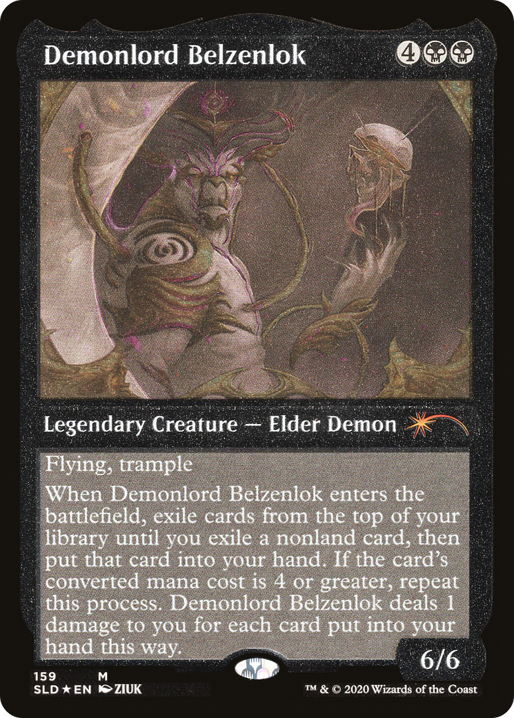 Demonlord Belzenlok (Foil Etched) [Secret Lair Drop Series] - Magic: The Gathering - Card Brawlers | Quebec | Canada |
