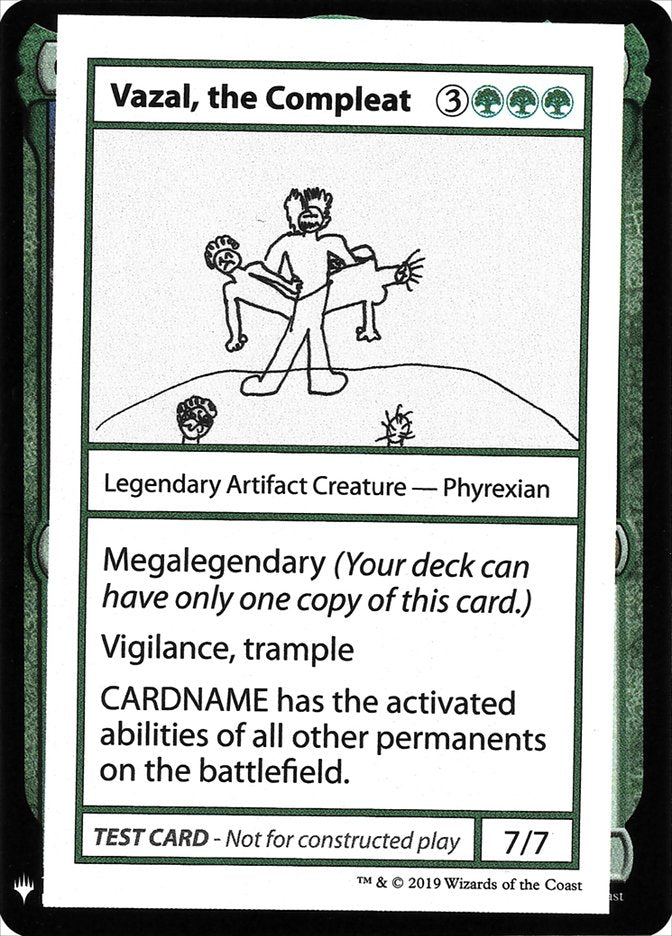 Vazal, the Compleat [Mystery Booster Playtest Cards] - Magic: The Gathering - Card Brawlers | Quebec | Canada |