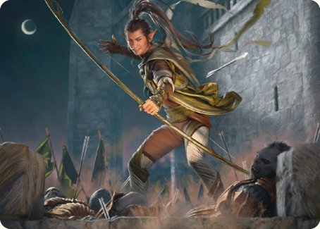 Legolas, Counter of Kills Art Card [The Lord of the Rings: Tales of Middle-earth Art Series] - Magic: The Gathering - Card Brawlers | Quebec | Canada |