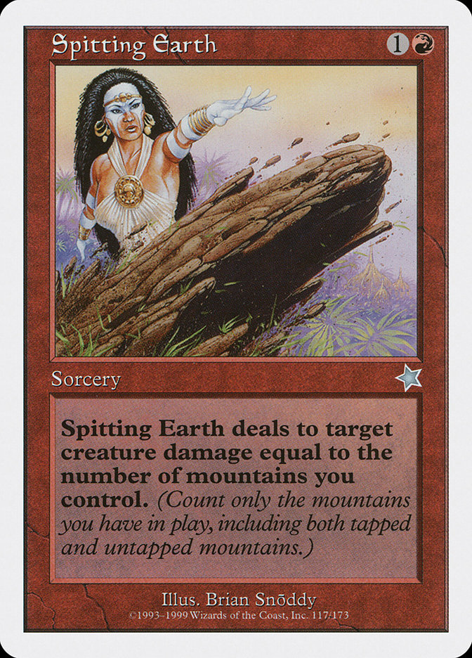 Spitting Earth [Starter 1999] - Magic: The Gathering - Card Brawlers | Quebec | Canada |