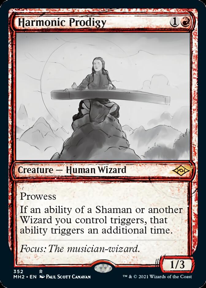 Harmonic Prodigy (Sketch) [Modern Horizons 2] - Magic: The Gathering - Card Brawlers | Quebec | Canada |