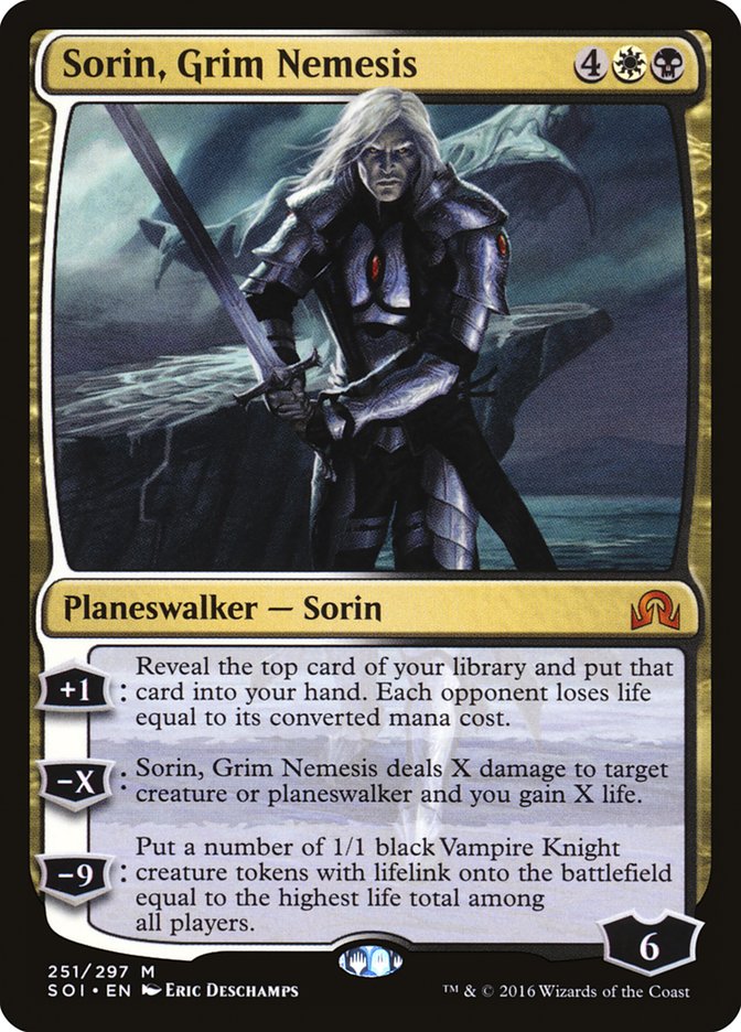 Sorin, Grim Nemesis [Shadows over Innistrad] - Magic: The Gathering - Card Brawlers | Quebec | Canada |