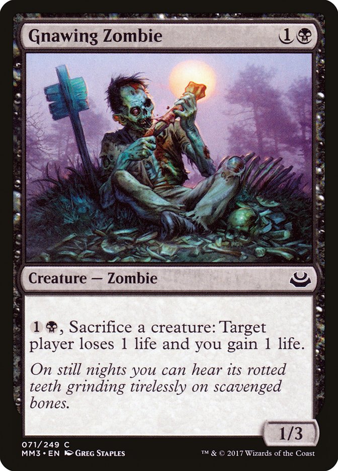 Gnawing Zombie [Modern Masters 2017] - Magic: The Gathering - Card Brawlers | Quebec | Canada |