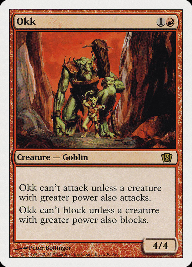 Okk [Eighth Edition] - Magic: The Gathering - Card Brawlers | Quebec | Canada |