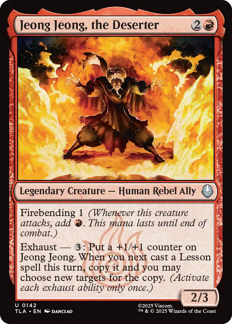 Jeong Jeong, the Deserter [Avatar: The Last Airbender] - Magic: The Gathering - Card Brawlers | Quebec | Canada |