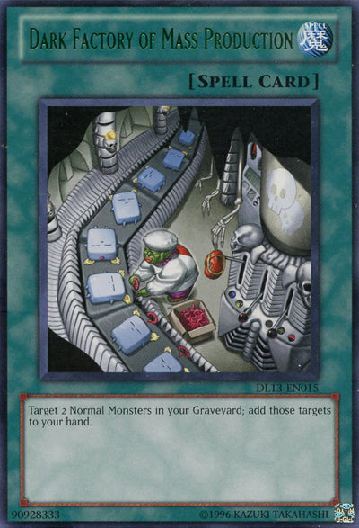 Dark Factory of Mass Production (Green) [DL13-EN015] Rare - Yu-Gi-Oh! - Card Brawlers | Quebec | Canada |