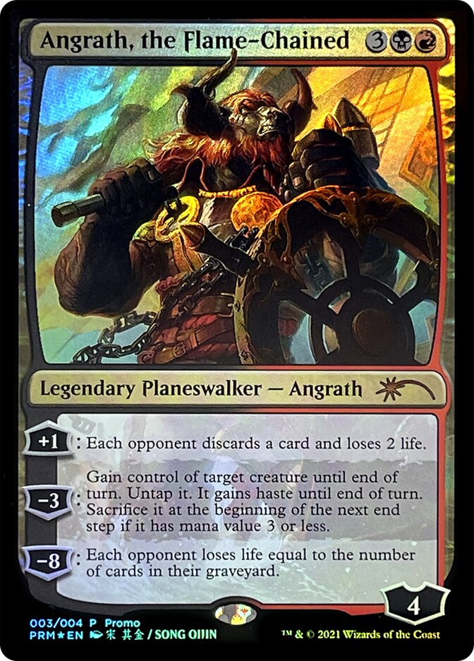 Angrath, the Flame-Chained [Year of the Ox 2021] - Magic: The Gathering - Card Brawlers | Quebec | Canada |