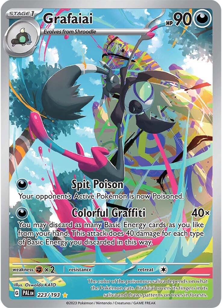 Grafaiai (223/193) [Scarlet & Violet: Paldea Evolved] - Pokémon - Card Brawlers | Quebec | Canada |