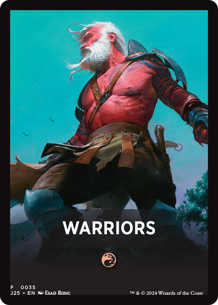 Warriors Theme Card [Foundations Jumpstart Front Cards] - Magic: The Gathering - Card Brawlers | Quebec | Canada |