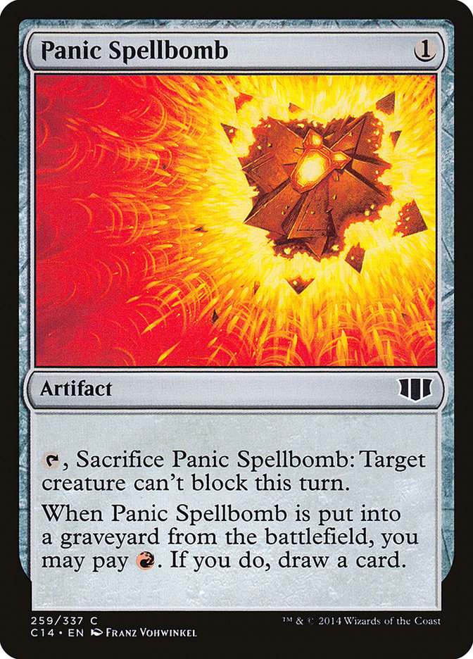 Panic Spellbomb [Commander 2014] - Magic: The Gathering - Card Brawlers | Quebec | Canada |