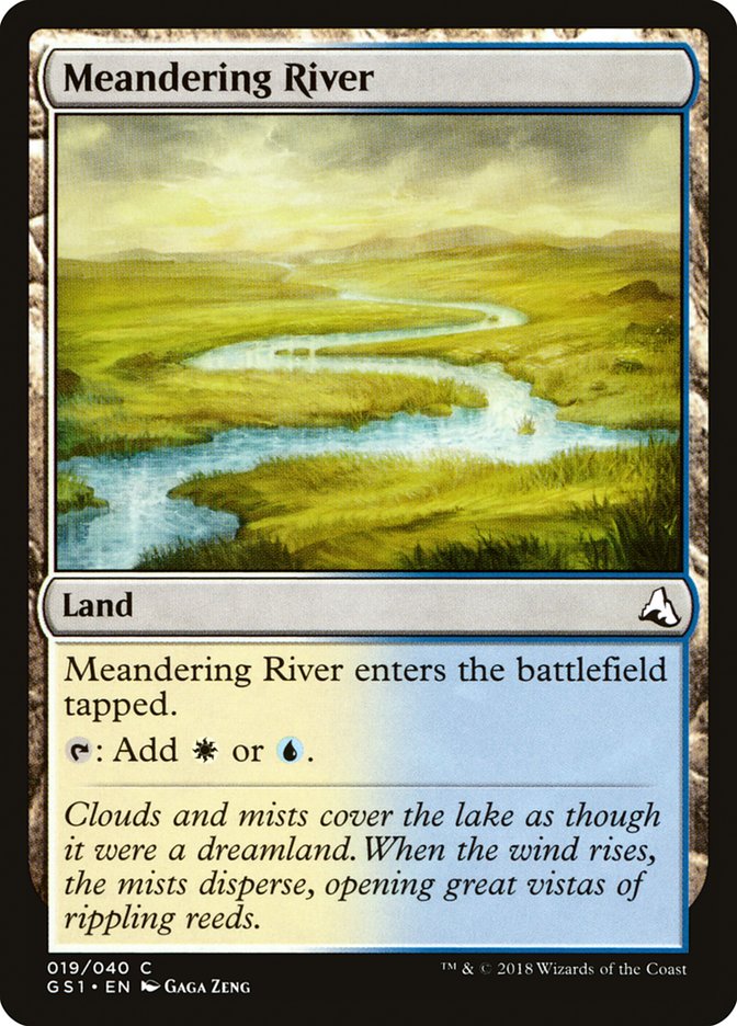 Meandering River [Global Series Jiang Yanggu & Mu Yanling] - Magic: The Gathering - Card Brawlers | Quebec | Canada |