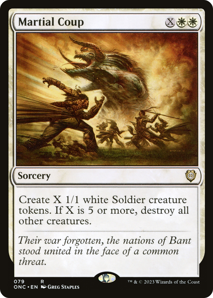 Martial Coup [Phyrexia: All Will Be One Commander] - Magic: The Gathering - Card Brawlers | Quebec | Canada |