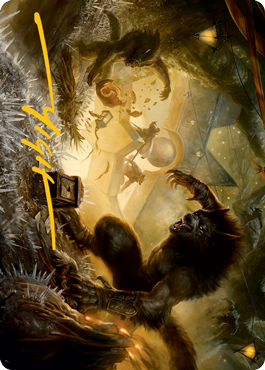 Storm the Festival Art Card (Gold-Stamped Signature) [Innistrad: Midnight Hunt Art Series] - Magic: The Gathering - Card Brawlers | Quebec | Canada |