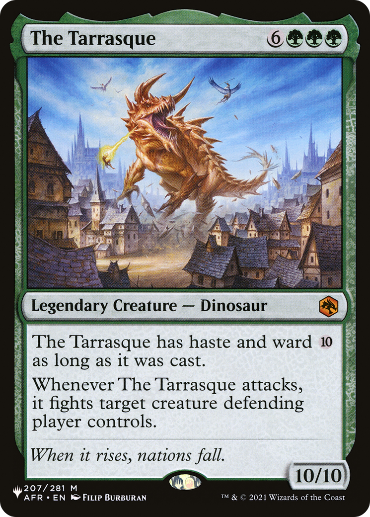 The Tarrasque [The List] - Magic: The Gathering - Card Brawlers | Quebec | Canada |