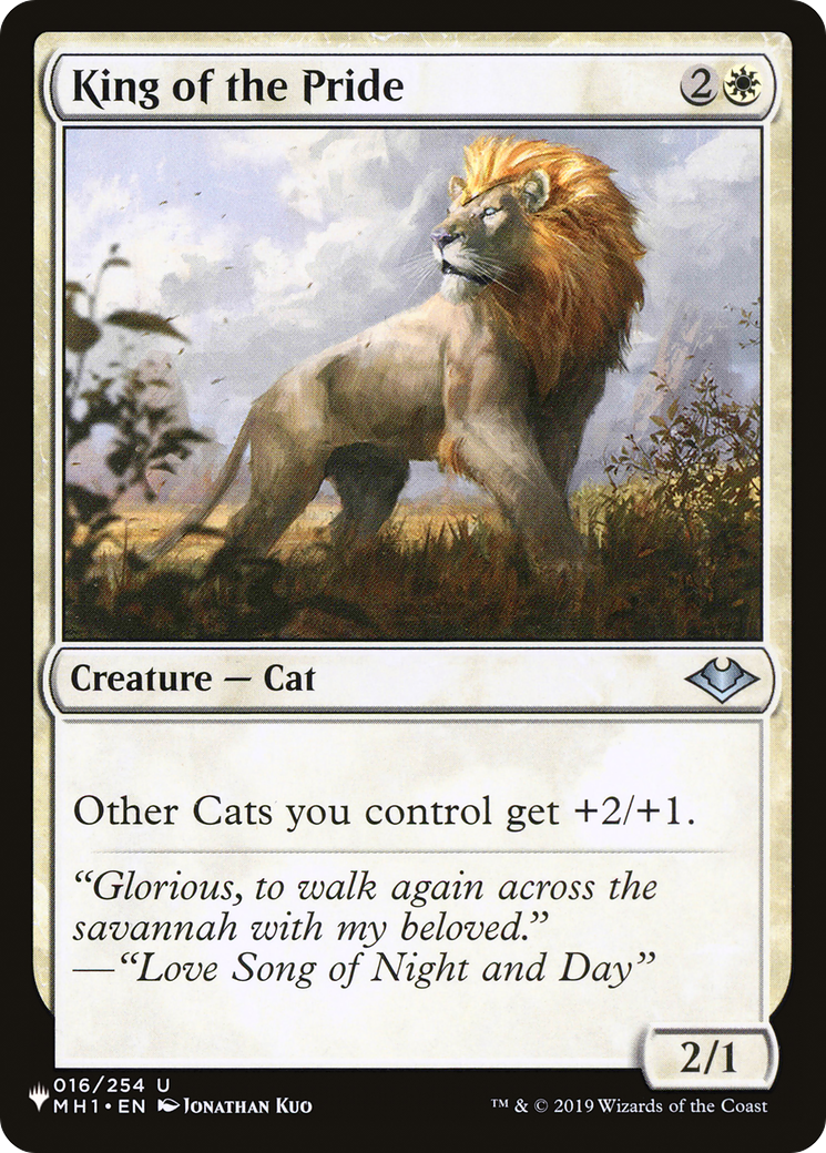 King of the Pride [The List] - Magic: The Gathering - Card Brawlers | Quebec | Canada |