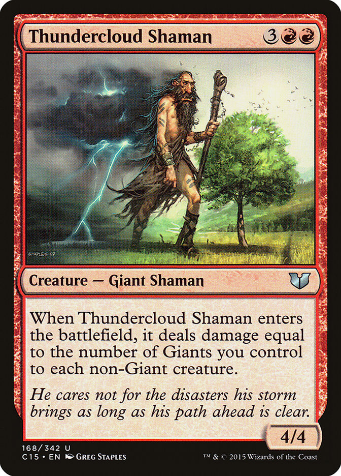 Thundercloud Shaman [Commander 2015] - Magic: The Gathering - Card Brawlers | Quebec | Canada |