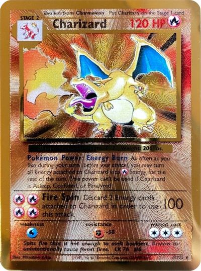 Charizard (4/102) (Celebrations Metal Card) [Celebrations: 25th Anniversary] - Pokémon - Card Brawlers | Quebec | Canada |