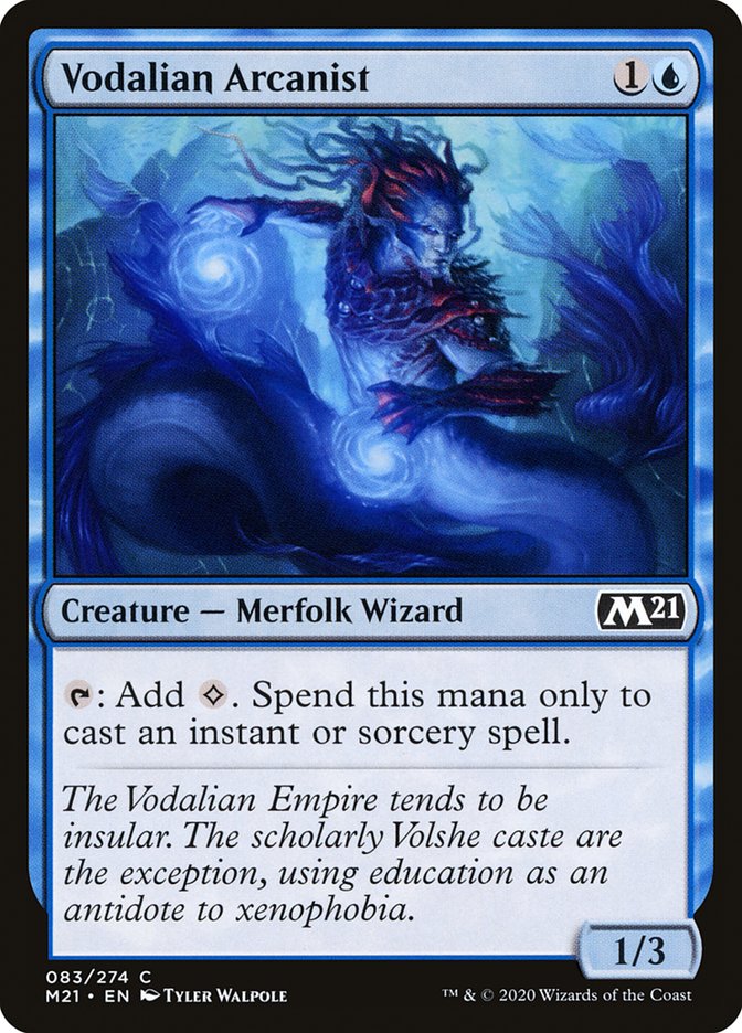 Vodalian Arcanist [Core Set 2021] - Magic: The Gathering - Card Brawlers | Quebec | Canada |