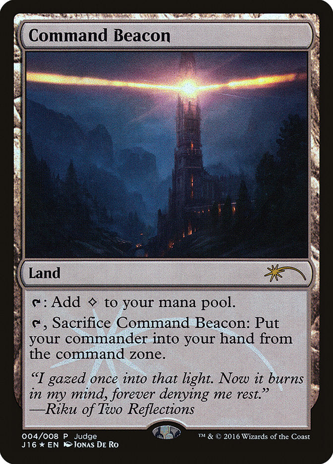Command Beacon [Judge Gift Cards 2016] - Magic: The Gathering - Card Brawlers | Quebec | Canada |